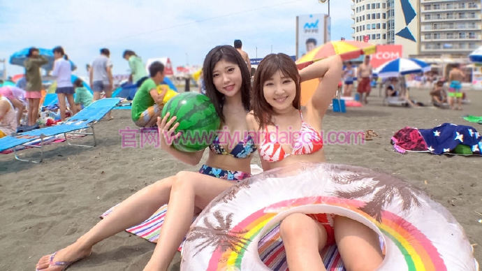 【200GANA-1816】海滩搭讪性感双人美少女